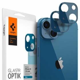 Spigen tR Optik ochranné sklo na fotoaparát pre Apple iPhone 13 amp; Mini modrá 2ks (AGL04037)