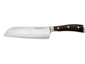 Wüsthof Ikon Japonský nôž / Kuchynský nôž / čepeľ 17 cm / rukoväť Grenadill (1010531317)