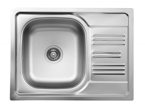 DEANTE DEANTE - Xylo nerez dekor - Nerezový drez, 1 - bowl s odkvapkávačom ZEX_311A