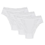 Wol-Bar Abra 3-pack farba:biela S