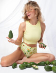 Julimex Avocado Simple Brasil Maxi nohavičky S-2XL avokádo XL