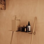 Ferm Living Nerezový dávkovač na mydlo Sama Cashmere 500 ml