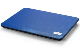 DEEPCOOL N17 modrá / chladenie pre notebook / chladiaca podložka / pre 14" a menšie (N17 BLUE)