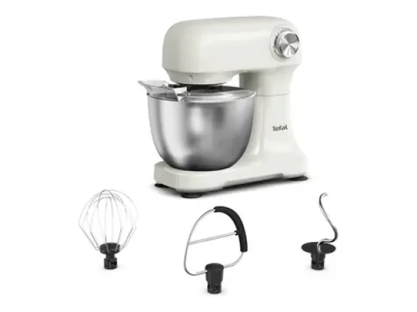 TEFAL QB140AF0 Bake Easy biela / Kuchynský robot / 500 W / otočné ovládanie (QB140AF0)