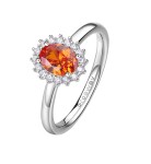 Brosway Elegantný strieborný prsteň Fancy Vitamín Orange FVO19 mm