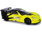 Mamido Športové pretekárske auto R/C 1:18 Corvette C6.R žlté 2.4 G so svetlami'