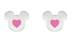 Disney Nežné oceľové náušnice Mickey Mouse E600200NKL.TP