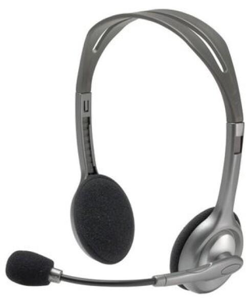 Logitech Stereo Headset H111 / slúchadlá s mikrofónom (981-000593)