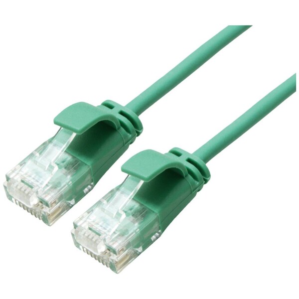 Roline 21.15.3937 RJ45 sieťové káble, prepojovacie káble CAT 6A U/UTP 5.00 m zelená netienený, bez halogénov, samozhášavý 1 ks; 21.15.3937