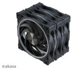 Akasa SOHO AR / ventilátor 120mm / aRGB / PWM / 500-2000 RPM / 3 ks (AK-FN108-KT03)