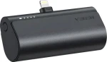Veger PlugOn čierna / Powerbanka / 5000 mAh (PLUGON-L)