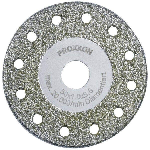 Proxxon Trenn- und Profilierscheibe, diamantiert 50x2,1x10mm, für LHW + LHW/A 28557 Rezný a profilovací kotúč 50 mm 1 ks sklo, Porcelán, obklady; 28557