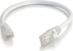 C2G Patch kábel CAT6 RJ45-RJ45 5 m biela / Patch kábel / UTP / Snagless / PVC (83490)