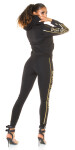 Sporty 2Piece Set Jacket with Zip Leggings