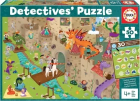 Educa Detektívne puzzle Hrad