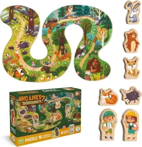 DODO Puzzle Kto žije v lese?