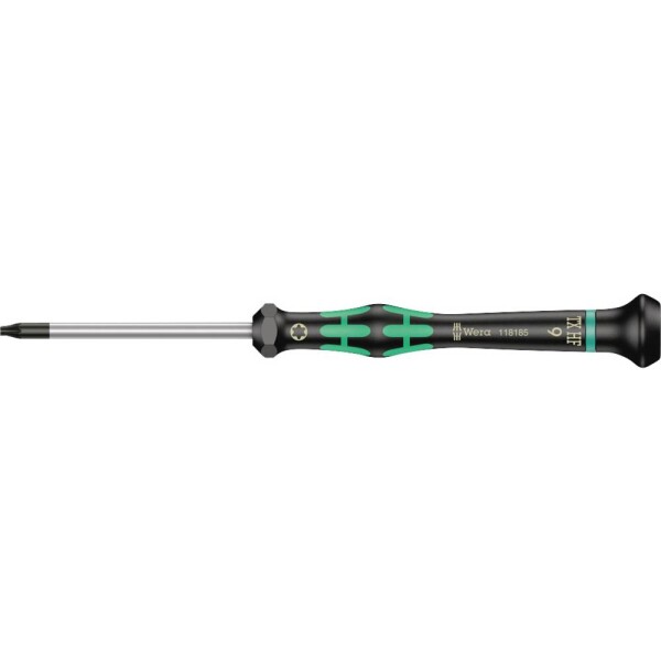 Wera 2067 pre elektroniku a jemnú mechaniku skrutkovač Torx Veľkosť skrutkovača T 9 Dĺžka drieku: 60 mm; 05118185001