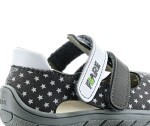 Fare B5464461 šedé detské barefoot sandále 31 EUR
