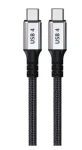 TB Touch USB-C - USB-C čierna / Dátový kábel / Thunderbolt 4 / USB4 / 2 m (AKTBXIACCTB200B)