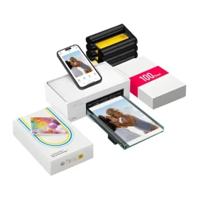 Liene Amber M100 / Prenosná fototlačiareň / sublimačná tlač bez atramentu / 300 DPI / Wi-Fi / formát 4x6" (FN002-65016)