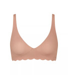 Dámska podprsenka ZERO Microfibre 2.0 Soft bra - CAMEO BROWN - sv. hnedá 00ME - SLOGGI BROWN L