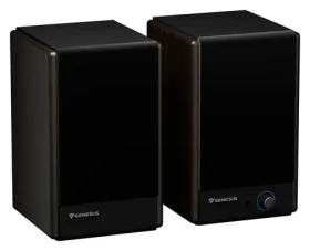 Genesis Arsen 402BT hnedá / Reproduktory / 2.0 / Bluetooth 5.3 / 60 W / Jack 3.5 mm (NGS-2416)