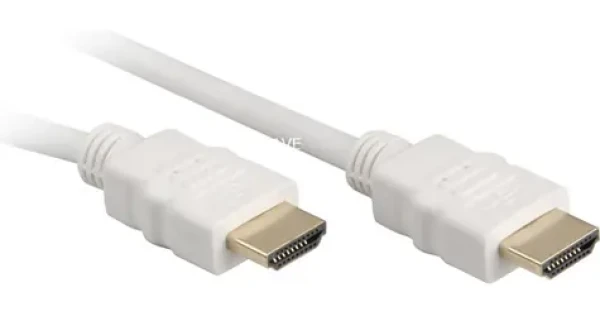 Sharkoon HDMI na HDMI biela / Kábel HDMI / 2 m / Ethernet / 4K (4044951015146)