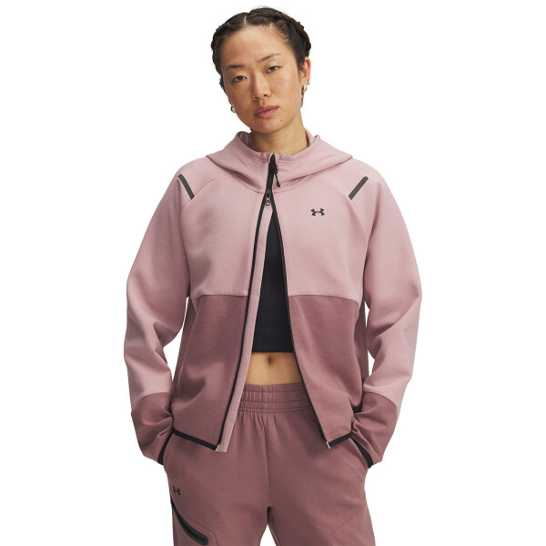 Mikina Under Armour Unstoppable Fleece Fz Pink M