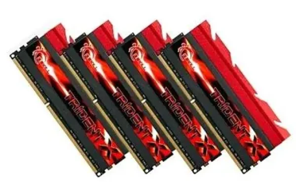 G.Skill TridentX Series 32GB (4x8GB) 2400MHz / DDR3 / 10-12-12-31 / 1.65V (F3-2400C10Q-32GTX)