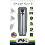 Wahl 9818-116 Stainless Steel Lithium Ion + / multifunkčný zastrihávač / Šírka čepele: 30 mm / min. 0.5mm / 4 nástavcov (WHL-9818-116)