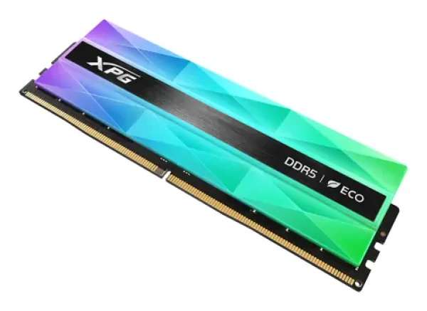 ADATA XPG Lancer Neon RGB 16GB (1x 16GB) DDR5 6400MHz strieborná / Operačná pamäť / CL32 / DIMM / AMD EXPO (AX5U6400C3216G-CLANRSG)