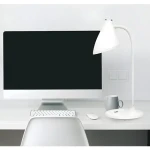 Platinet Stolová LED lampa PDL6730 biela / 5 W / 200 lm / 3700-4200 K / stmievateľná / batéria 2400 mAh (PLADLL6730BL)
