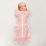 Love To Dream Swaddle UP - Zavinovačka, veľkosť XS, dusty pink, 1 FÁZA, 0-1m, 2,2-3,8kg