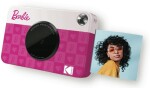 Kodak Kodak PRINTOMATIC Barbie Instant Print Camera, 2x3'', Pink