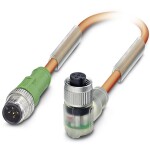 Sensor/Actuator cable SAC-5P-M12MS/ 0,6-PUR/M12FR3LVW 1693937 Phoenix Contact; 1693937