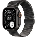 Apple Watch Ultra 3 (2025) GPS+Cellular 49mm Čierne titánové telo - Čierny titánový milánsky ťah (S) / 130-160mm (MF1N4QC/A)