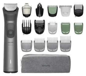 Philips Multigroom series 7000 MG7941/15 sivá / Zastrihávač / 17v1 / Vodeodolný / 120 min / 0,5-16 mm (MG7941/15)
