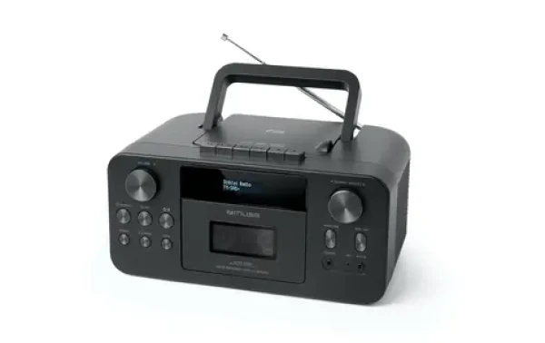 Muse M-182 DB čierna / Prenostné rádio / FM / DAB+ / CD / LCD / 3.5mm (M-182 DB)