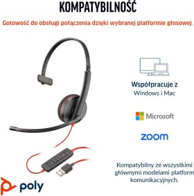 HP Blackwire 3210 Monaural USB-C