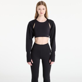 Mikina adidas x Stella Mccartney Studio Sweatshirt Shrug Black M