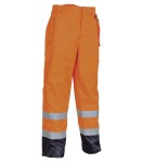 Reflexné pracovné nohavice nehorľavé Cofra PECS Farba: Reflexná žltá, Veľkosť: 2XL (V343_0_03_2XL)