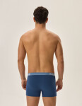 Pánske boxerky 3PACK Jarl 41930-MLC Jeans Blue Pattern - Henderson L modrá mix
