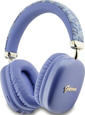 Guess Metallic Script Logo fialové (GUBHK1GCTCSU)