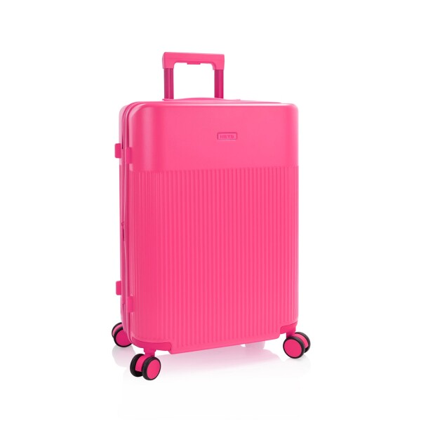 Stredný kufor na kolieskach Heys HiLite M Flamingo Pink