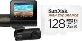 70mai Wideorejestrator 70mai A200 HDR + kamera tylna RC11 + Karta SanDisk High Endurance MicroSDXC 128 GB