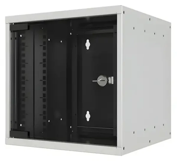 EFB WGB-1009GR.30 sivá / Nástenný rozvádzač / 10" / 9U / 312x437x300 mm / IP20 (WGB-1009GR.30)