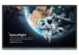 86" BenQ RM8604 čierna / Interaktívny panel / UHD 4K / IPS / Android 13 / 8GB / 32GB / 40 dot. bodov (9H.F9DTK.DE1)