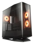 COUGAR FV270 čierna / PC skriňa / Midi Tower / E-ATX / ATX / ARGB / tvrdené sklo / bez zdroja (CGR-58M6B-RGB)