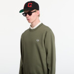 Mikina Fred Perry Crew Neck Sweatshirt Green L