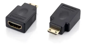 Equip HDMI - Mini HDMI čierna / Redukcia / Full HD 60Hz / pozlátené konektory (118914)